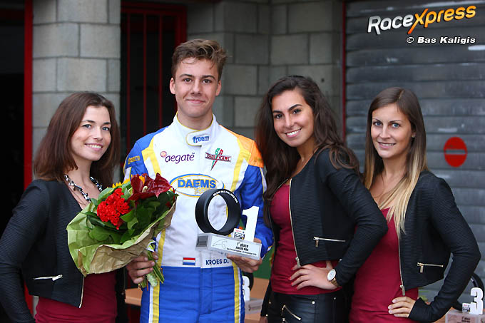 Danny Kroes the winner takes it all kissmissen en beker op Spa